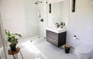 Inspiración de baños blancos